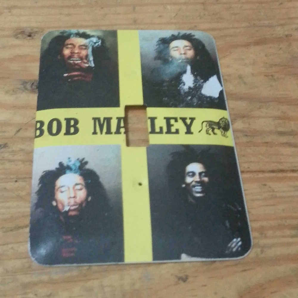 Bob Marley Light Switch Cover
